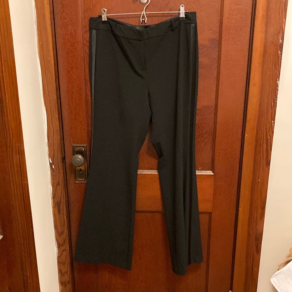 New York & Company Black Flare Pants
